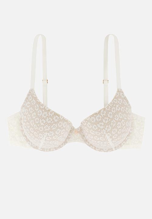 DORINA - Michelle light padded demi bra - ivory