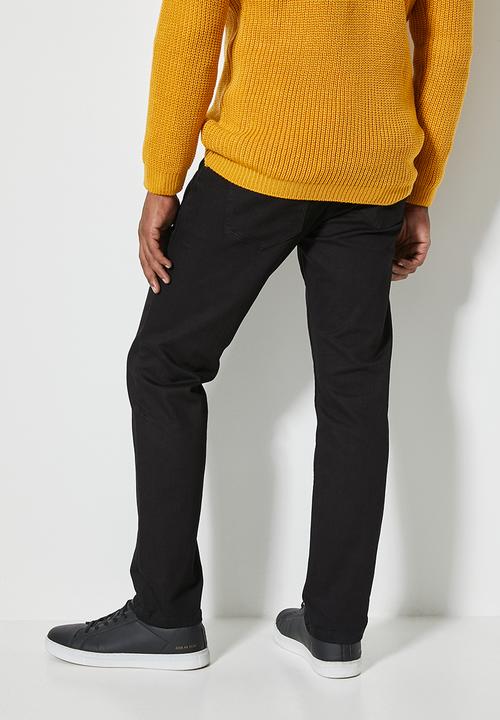 Superbalist - Detroit slim tapered jeans - black