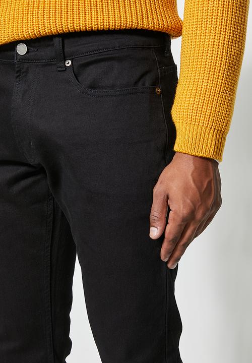 Superbalist - Detroit slim tapered jeans - black