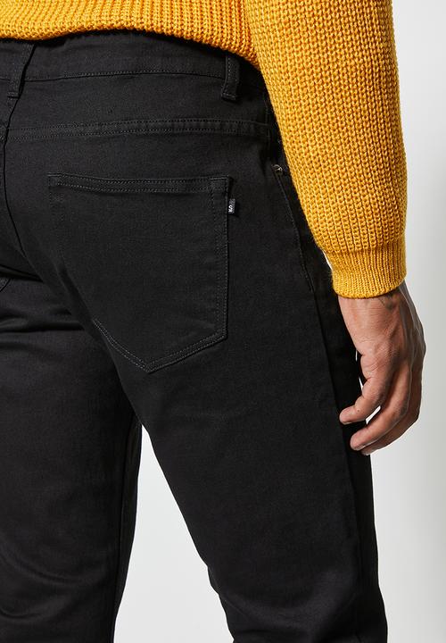 Superbalist - Detroit slim tapered jeans - black