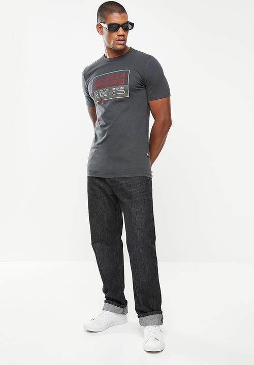 G-STAR - Color block originals slim r t - cloack