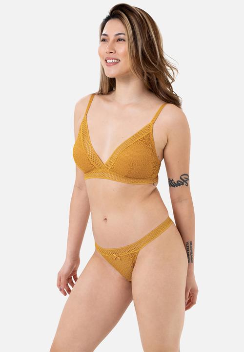 DORINA - Wild 3 pack light padded bralette - multi