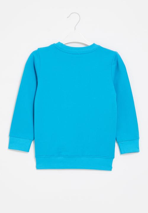 Pop Candy - Dino printed sweat top - blue