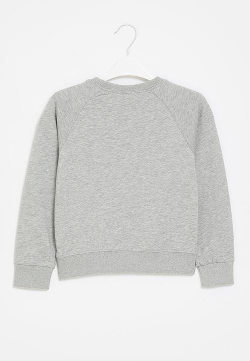 Pop Candy - Girls ballerina sweatshirt - grey