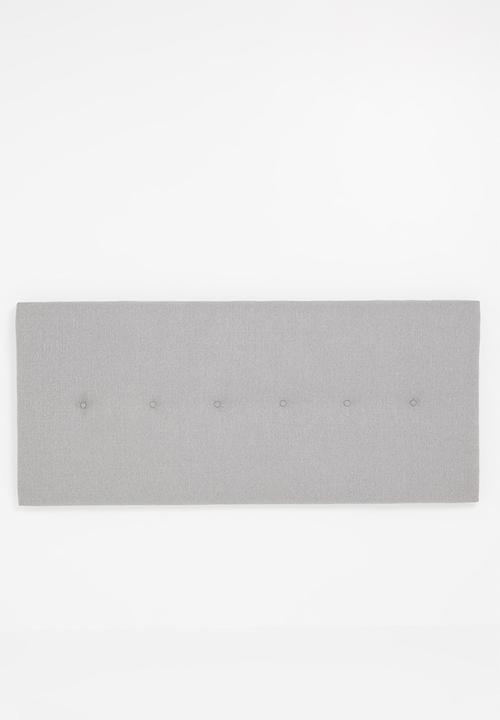 Sixth Floor - Copenhagen button headboard - grey