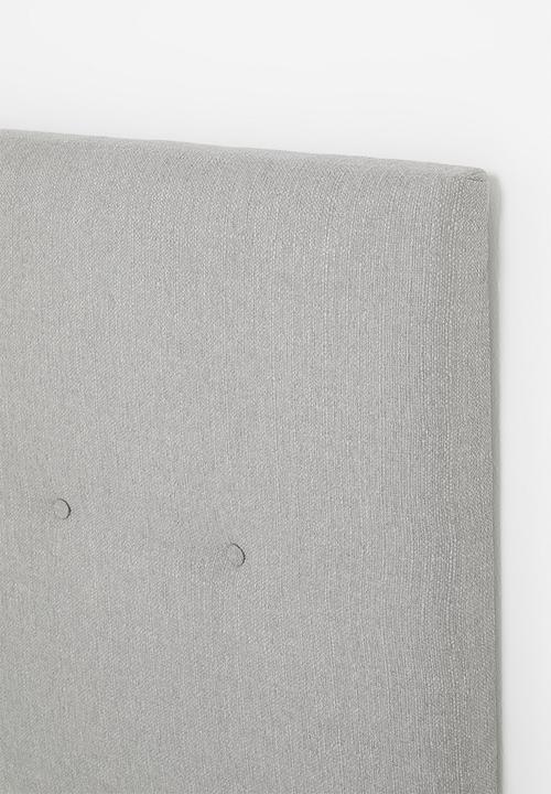 Sixth Floor - Copenhagen button headboard - grey