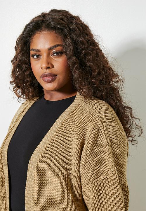Superbalist - Chunky cardi - camel
