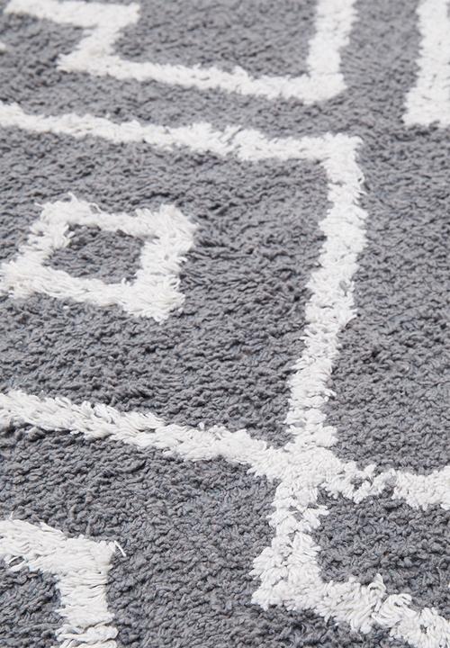 Sixth Floor - Granite tufted runner - grey