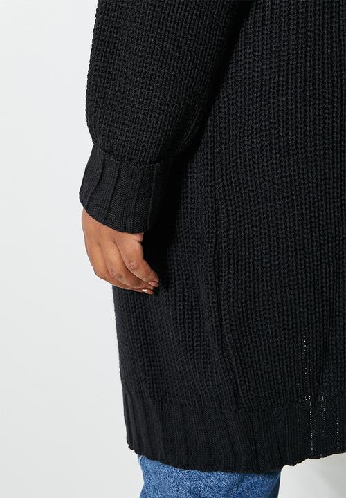 Superbalist - Chunky cardi - black