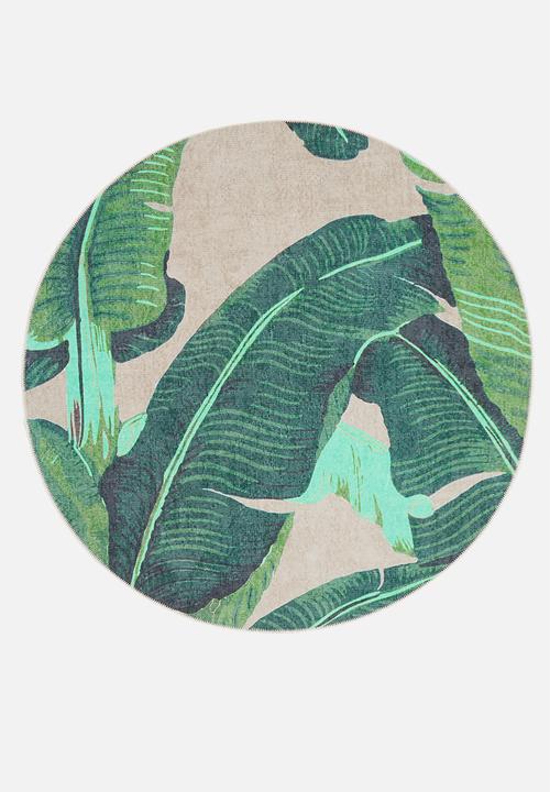 Hertex Haus - Golden state tropics rug - multi