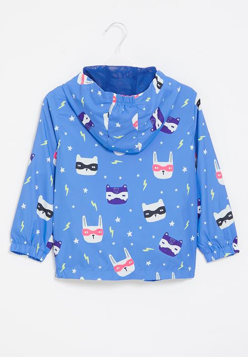 Pop Candy - Boys printed anarak - blue