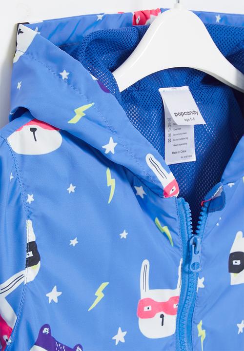 Pop Candy - Boys printed anarak - blue