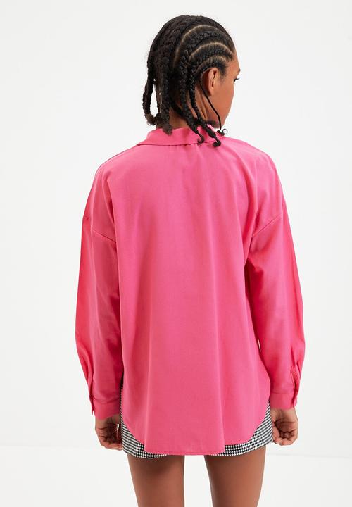 Trendyol - Basic shirt - pink