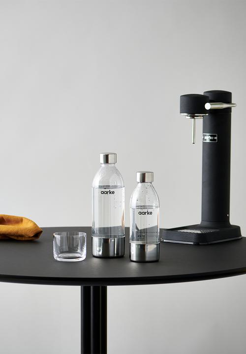 Aarke - Small pet water bottle - polished steel 
