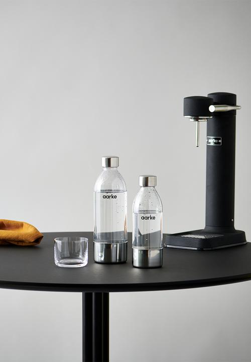 Aarke - Small pet water bottle - polished steel 