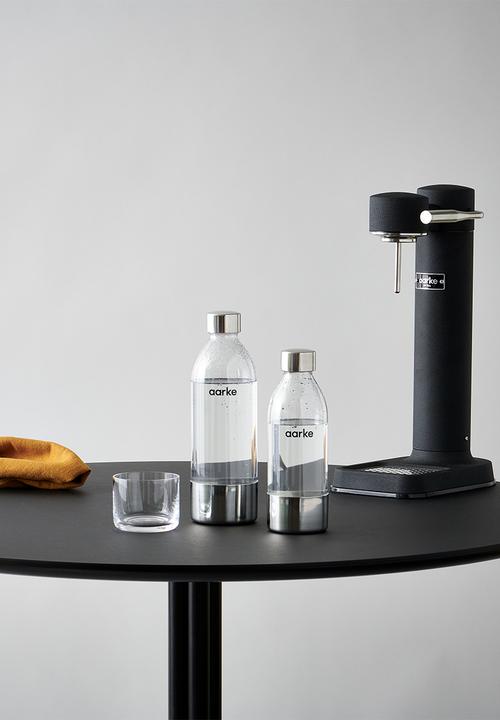 Aarke - Small pet water bottle - polished steel 