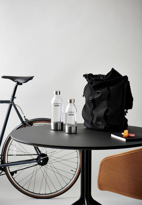 Aarke - Small pet water bottle - polished steel 