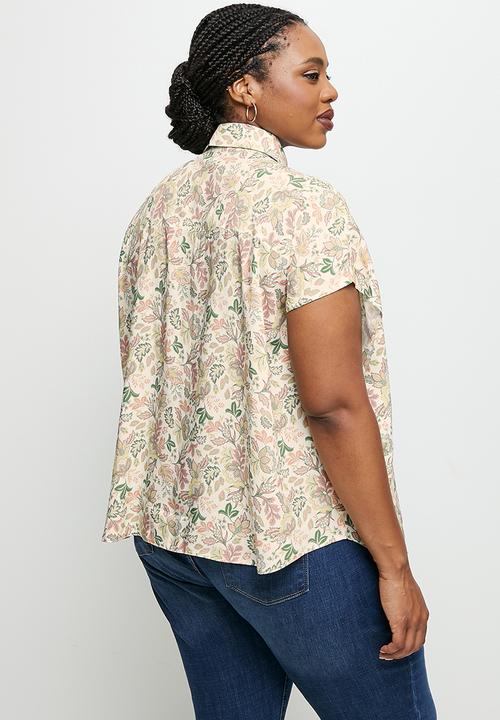 edit Plus - Boxy soft shirt - multi 