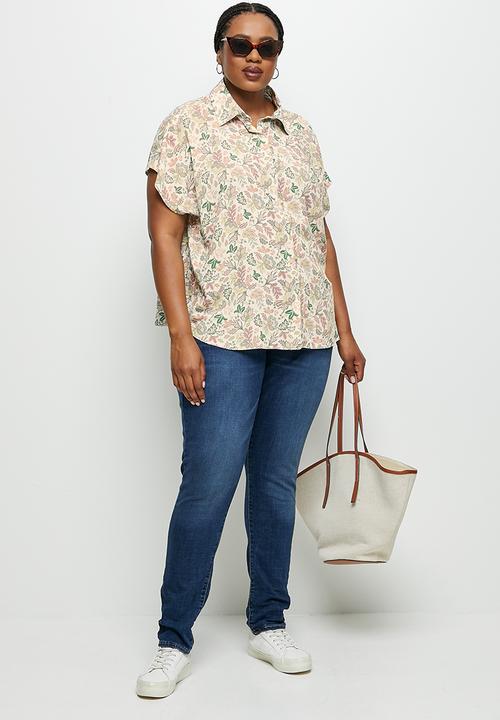edit Plus - Boxy soft shirt - multi 