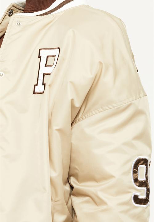Supré  - Mary kate varsity bomber - cool beige