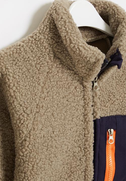 Pop Candy - Boys sherpa jacket - multi