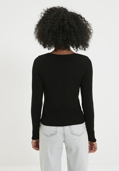 Trendyol - Roving cardigan - black