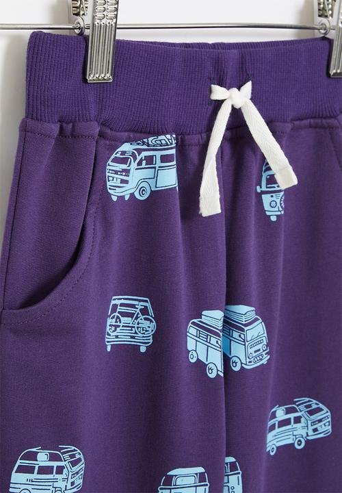 Pop Candy - Boys printed jogger - navy
