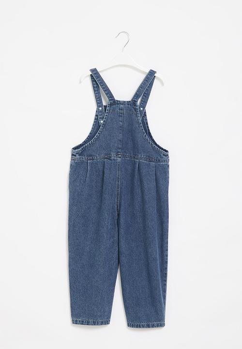 Pop Candy - Girls dungaree - blue