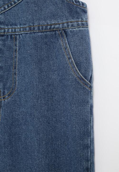 Pop Candy - Girls dungaree - blue