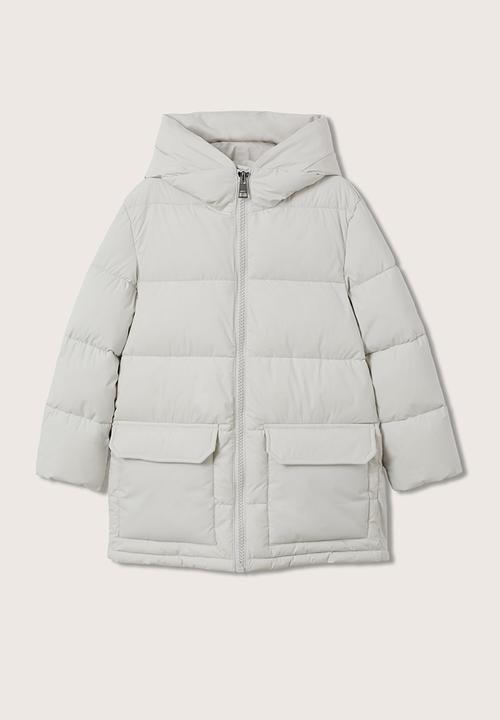 MANGO - Anorak tech - natural