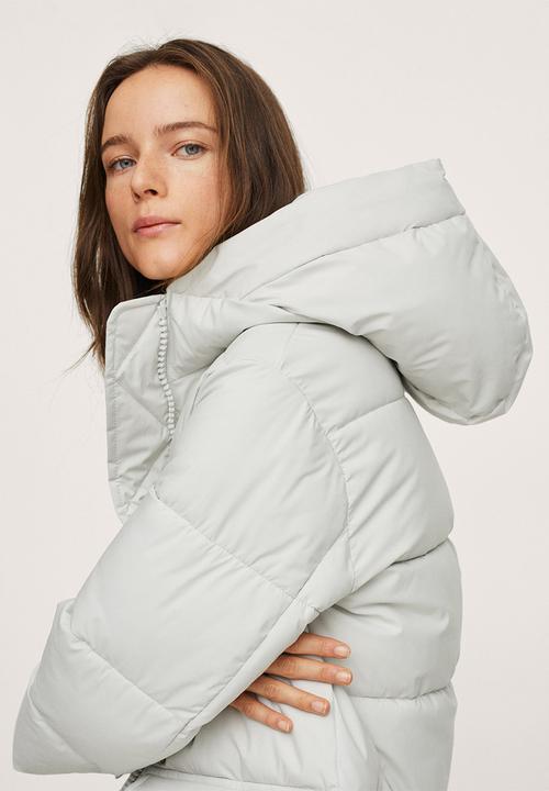 MANGO - Anorak tech - natural