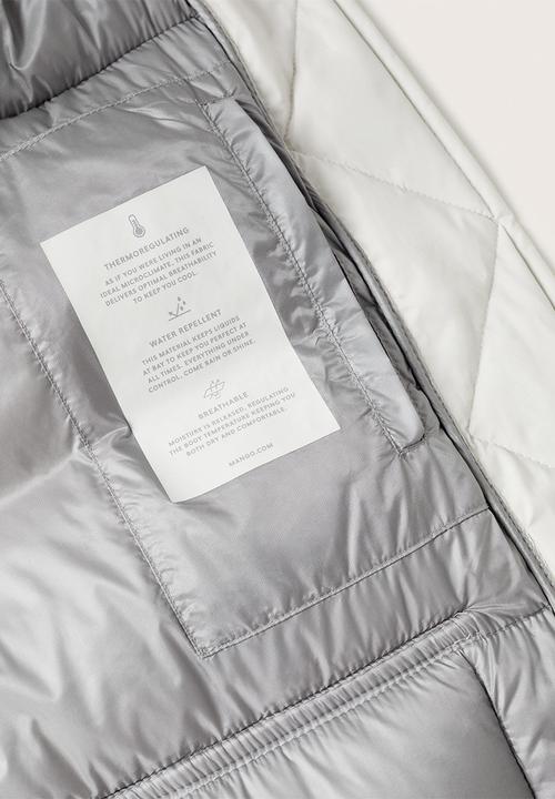 MANGO - Anorak tech - natural