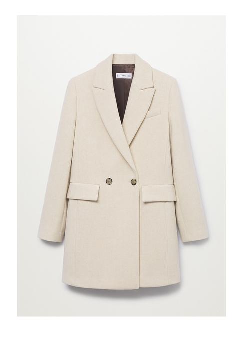 MANGO - Coat dali - stone