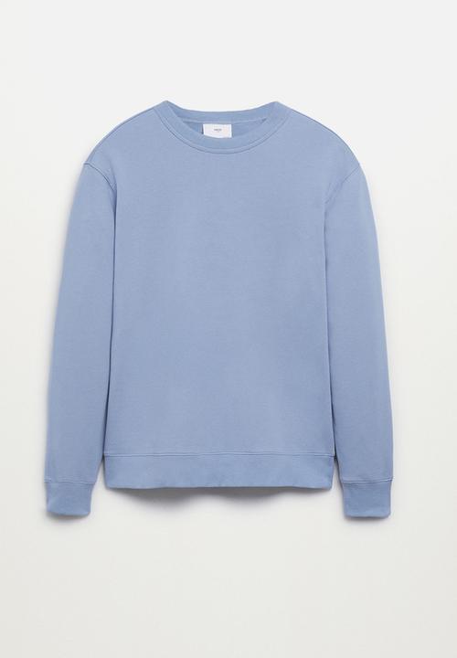 MANGO - Sweatshirt nole - pastel blue