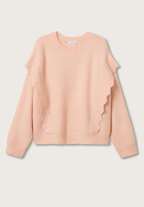 MANGO - Plus sweater peanut - pink