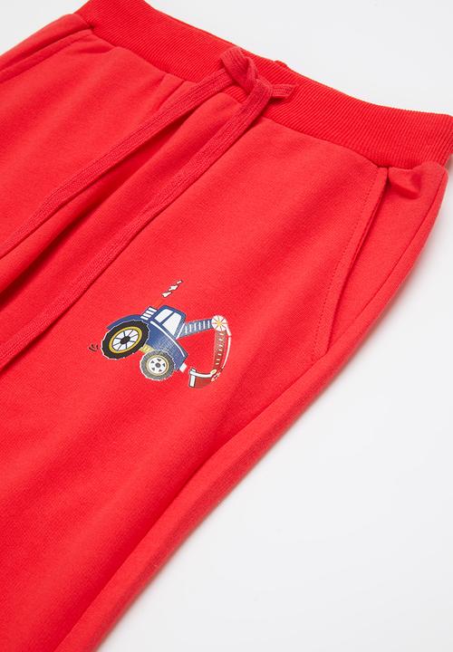 Pop Candy - Boys tracksuit set - black & red