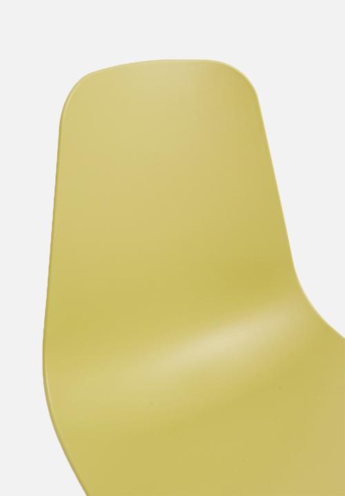 Sixth Floor - Ellie office chair - mustard