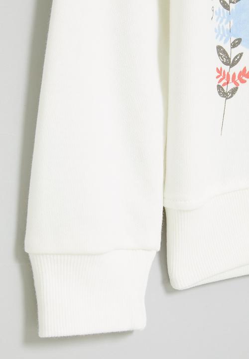 Pop Candy - Girls printed sweatshirt - white