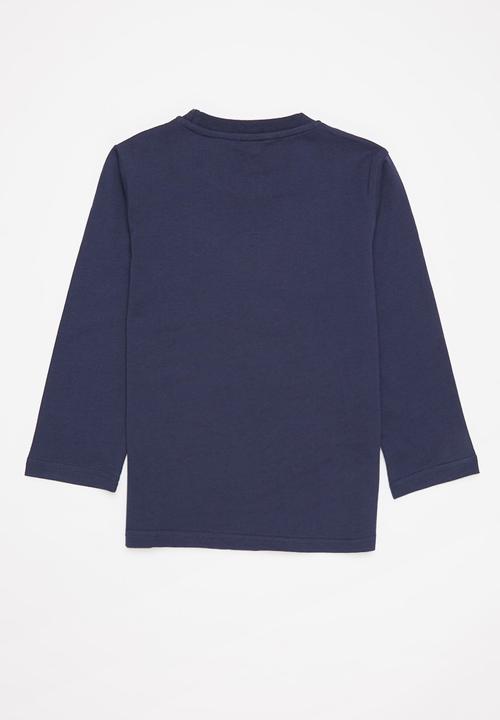Pop Candy - Boys printed tee - navy