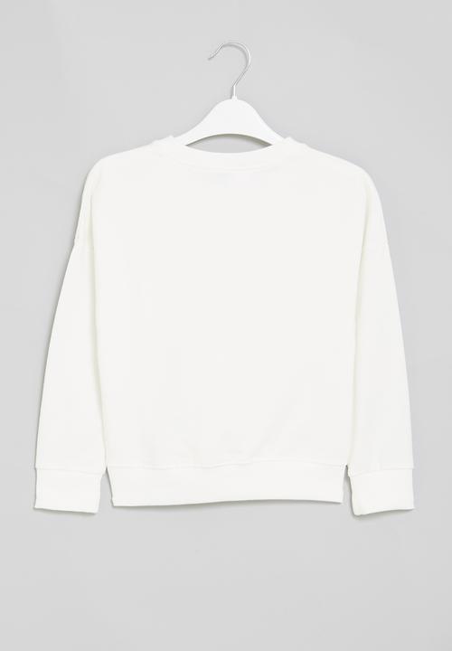 Pop Candy - Girls ballerina sweatshirt - white