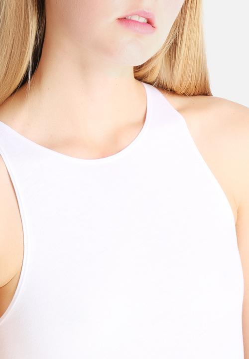 American Apparel - Cotton Spandex Sleeveless Thong Bodysuit