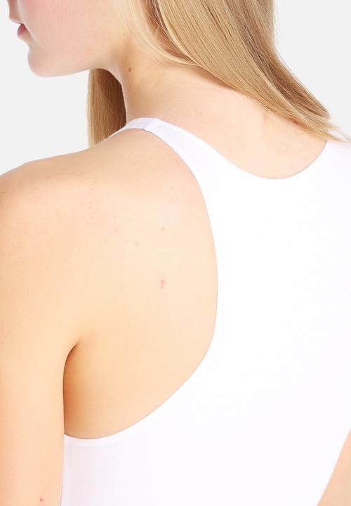 American Apparel - Cotton Spandex Sleeveless Thong Bodysuit