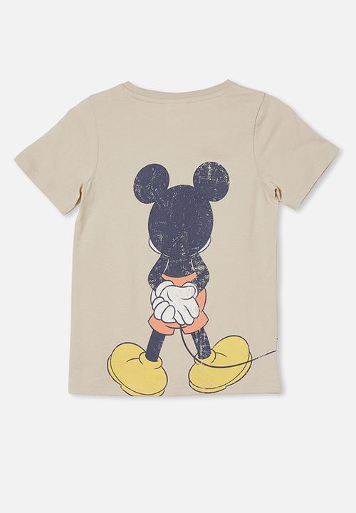 Cotton On - Short sleeve license1 tee - lcn dis rainy day & vintage mickey