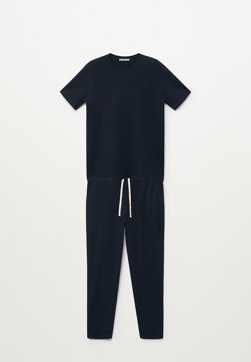 MANGO - Pijama pack calella - navy