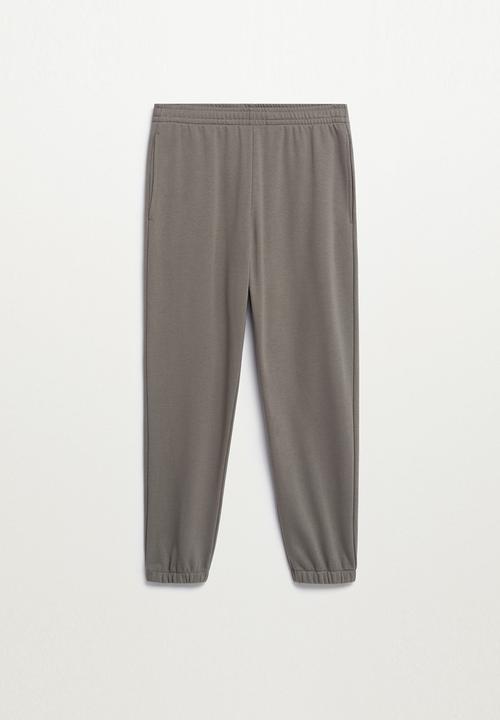 MANGO - Trousers brava - mid brown