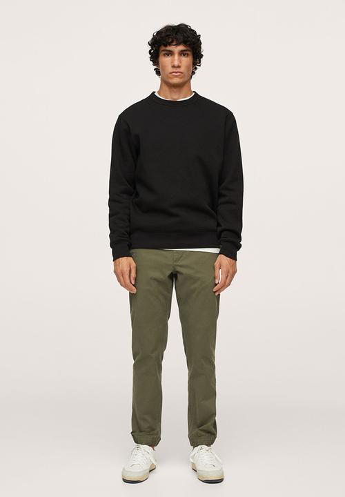 MANGO - Trousers marte - khaki 