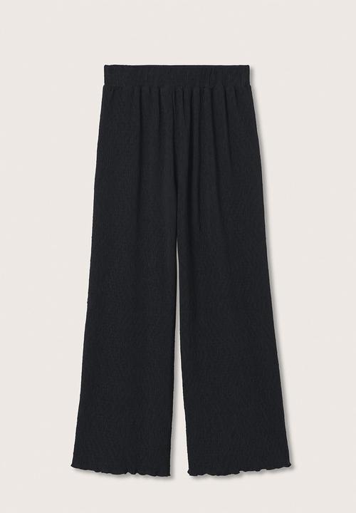 MANGO - Trousers west-h - black