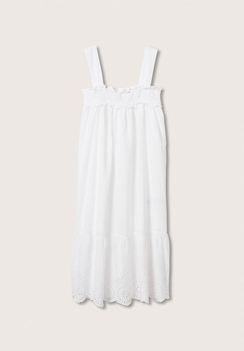 MANGO - Dress greta-h - white