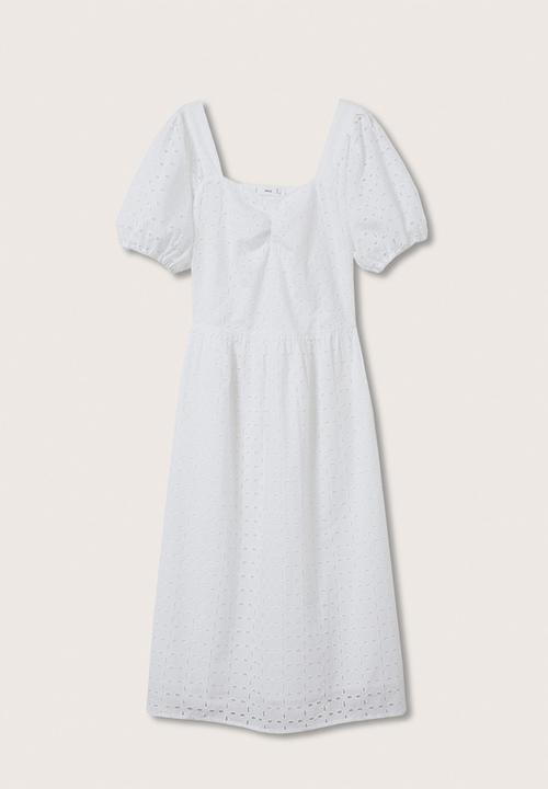 MANGO - Dress sita-h - white