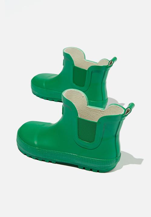 Cotton On - Gusset gumboot - pickles grid
